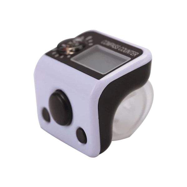 Digital Elektronisk Räknare Dhikr / Tasbih /Tasbi /Tasbee F White One size