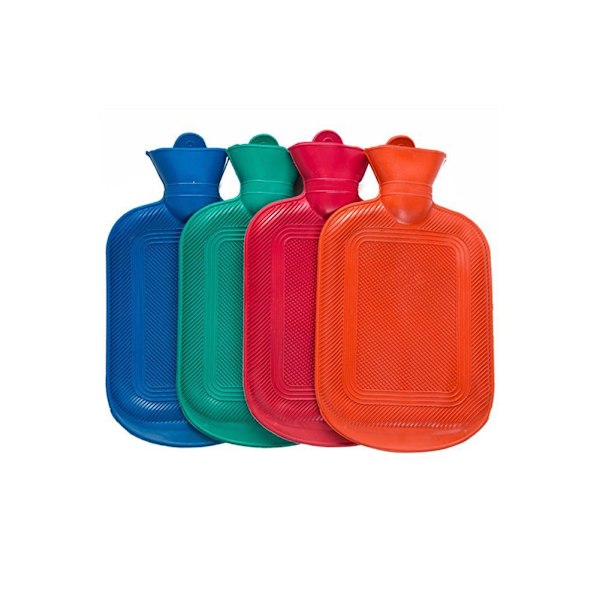 2024 1L Vattenflaska i Gummi Värmeterapi AU LAGER multicolorB 1000ml