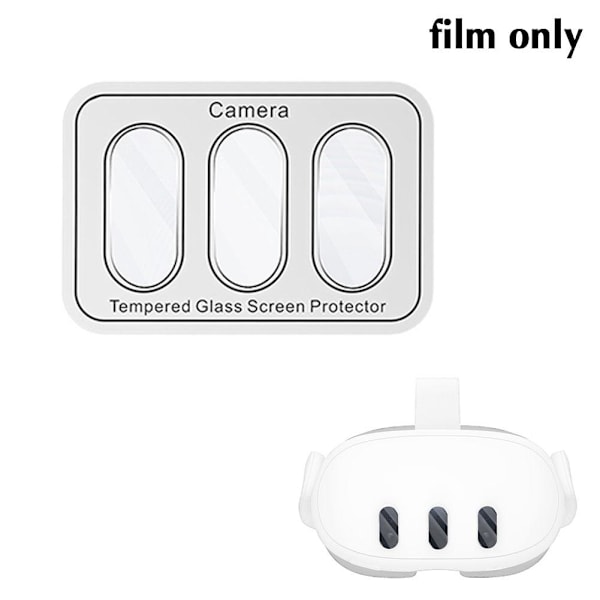 För Meta Quest 3 Värd Härdat Film HD Oleofobiskt Härdat Glas