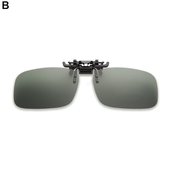Solglasögon Clip On Flip Up Körglasögon Sol Herr Dam Holi green One-size