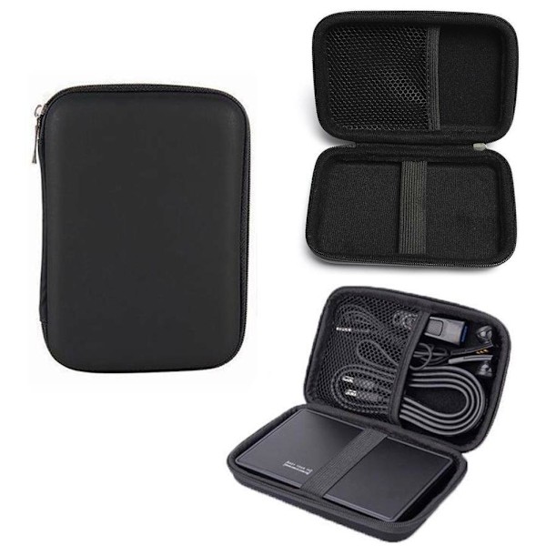 USB Extern HDD Hårddisk Väska Bärskydd Fodral