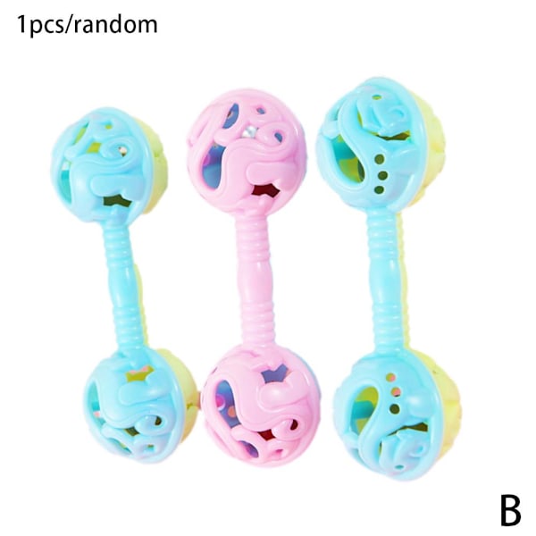 Lättviktig Barns Tidiga Utbildning Upplysning Förälder-barn Double ended rattle small