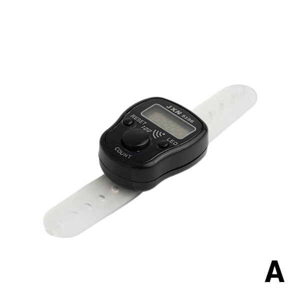 LED Digital Elektronisk Räknare Dhikr/Tasbih/Tasbi/Tasbee F black onesize