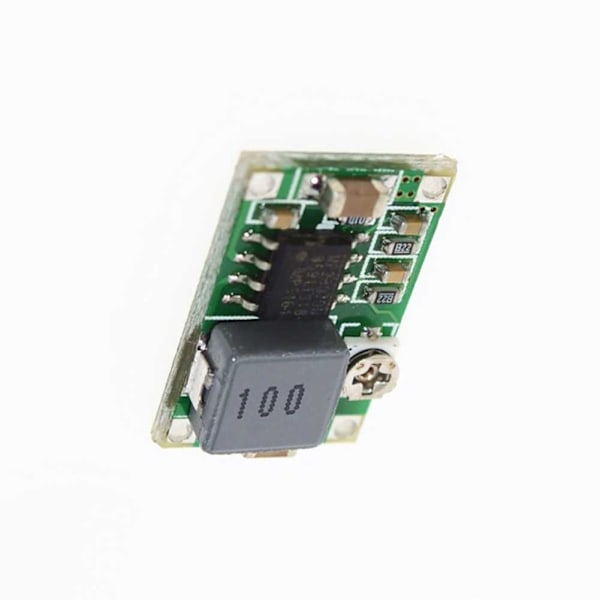 Super Mini DCDC-omvandlare Nedtrappningsmodul - Justerbar 1V, 5V, 12V