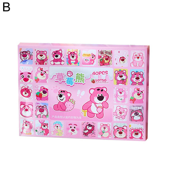 Sanrio Strawberry Bear Hole Music Barnleksaker Dockdocka B Strawberry Bear onesize