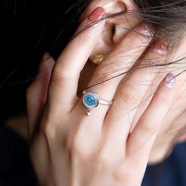 Roterande Buddhistisk Tibetansk Bönehjul Ångestlindring Roterande э
