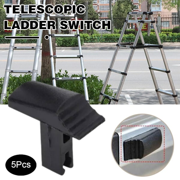 5 st Teleskopstege Reservdelar Växel, Teleskopstege Växel 5pcsA 5pcs