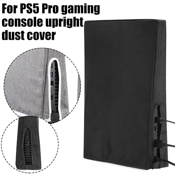 Spelkonsol Tyg Dammskydd för Ps5 Pro S8P9 X8U9 B4O8 K3Z6 F6 Gray 1 pcs
