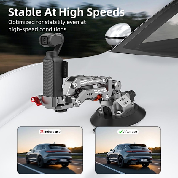för DJI OSMO POCKET 3 Bil stötdämpare Fäste Tillbehör - B