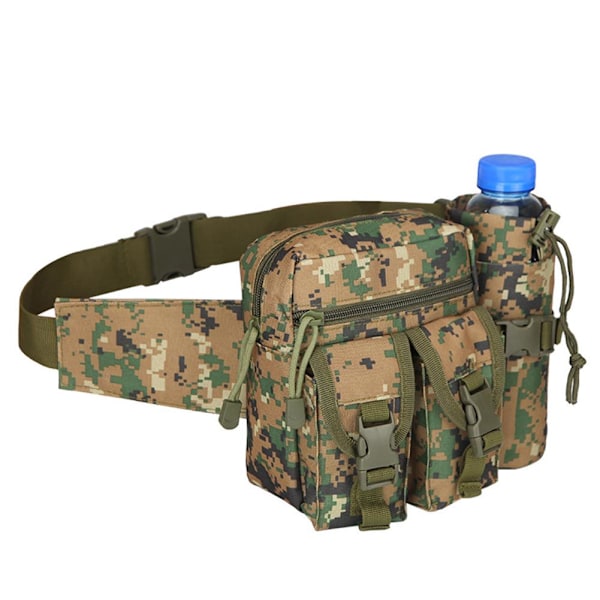 Taktisk midjeväska för utomhusbruk, militär camping D One size