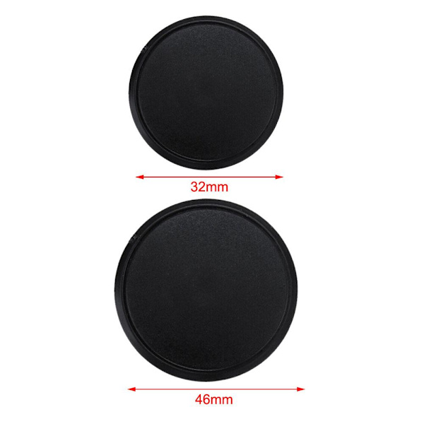 32/46mm Blindpropp Bakre Vindrutetorkare Bakre Kåpa Antenn as shownA 32mm