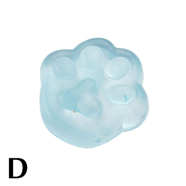 NY Fidget-leksak Mini Squishy Toys Mochi Ice Block Stress Ball Toy blue one-size