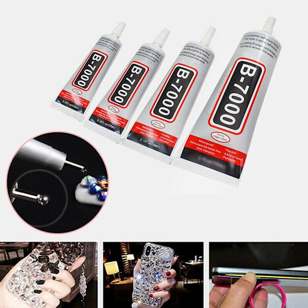 B7000 Multifunktionellt Lim För Mobiltelefon Lins Glas Re TransparentA 9ml