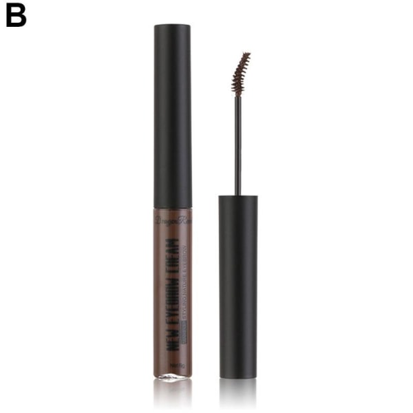 Transparent Ögonbrynsgel Vattentät Svettbeständig Ögonbrynsstyling Gl 02 dark coffee 6g