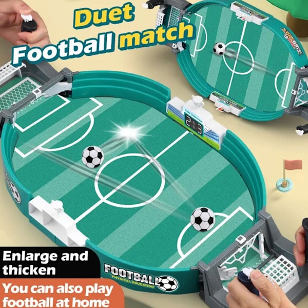 Roligt fotbollsspel för barn och vuxna, bordsfotboll GX-gåva I Football table+6 balls one-size