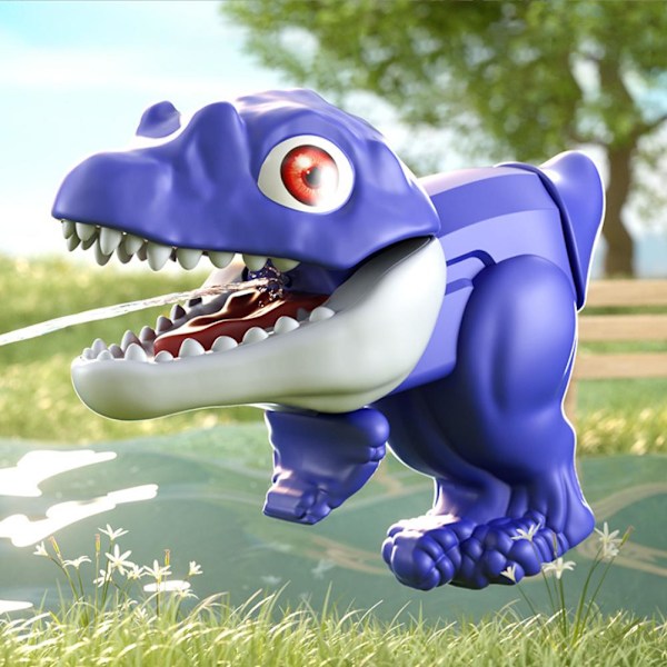 Dinosaurie Vattenpistol-Leksak, Poolleksak Sommarvattenleksak. Blue 1pcs