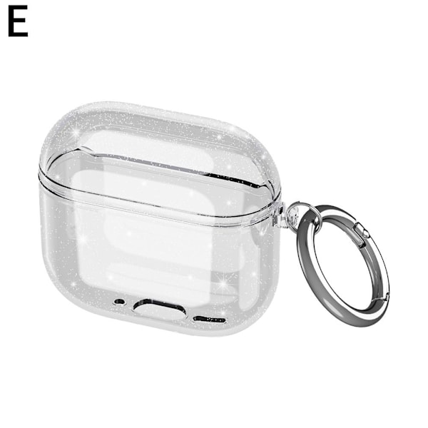Tkerinse för AirPods 4 Genomskinligt Skyddsfodral, stötsäkert W transparent Glitter For Airpods 4