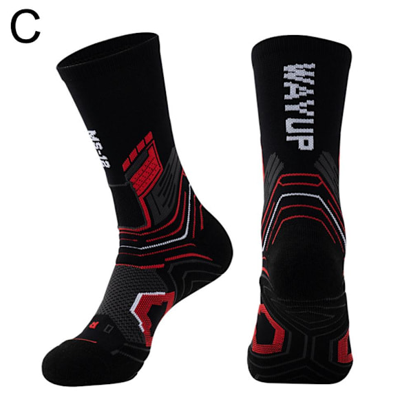 Sportstrumpor Handduksbotten Basketstrumpor Transformers Stil El black(armor) 1pair