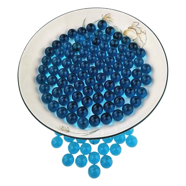 50 glaspärlor nostalgi leksaker V5N3 W7M7 E9Z1 H1P3 aquamarine 50pcs