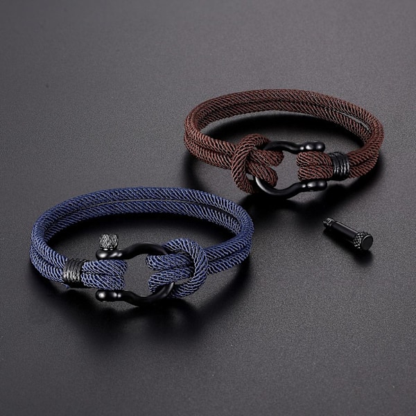 U Platt Form Justerbart Schackelspänne För Överlevnad W3J2 V4N9 Bra navy blue One-size