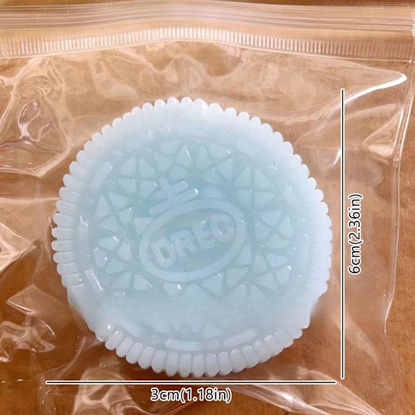 Mjuk Silikon Kex Stress Relief Leksak Simuleringskaka Pinchi Stuffed with taro paste 1pcs