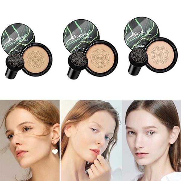 Air Cushion Mushroom Head Foundation CC-BB Creams Concealer Make natural color 15g