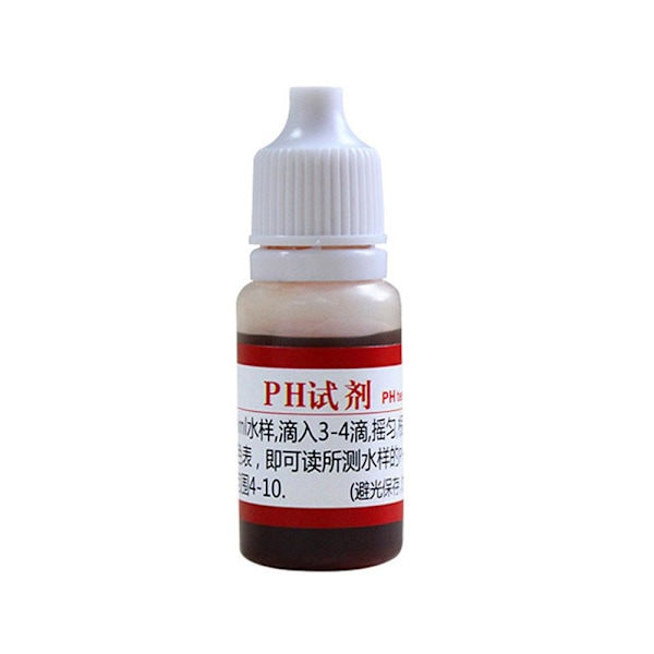 10ml(A)$ph Snabb vattenkvalitetstest reagens P2Y5 W9H6 O2U9 K9A2