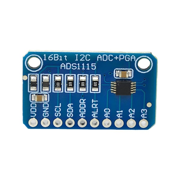 2st I2C ADS1115 ADS1015 Modul ADC 4 Kanal med Pro Gain Amp