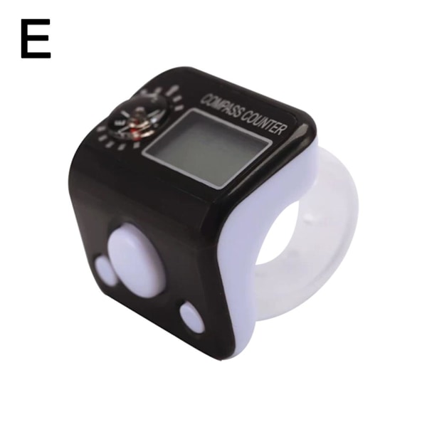 Digital Elektronisk Räknare Dhikr / Tasbih /Tasbi /Tasbee F Black One size