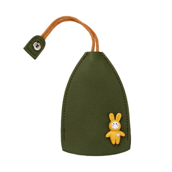 PU Läder Kreativ Utdragbar Söt Stor Kapacitet Bilnyckelfodral, Ca Red cat One-size