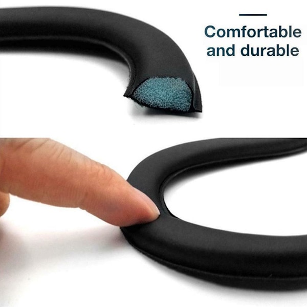 Läder Kudde Ansiktsdyna Ögon Skum Mask Pad Skydd För Oculus CV1