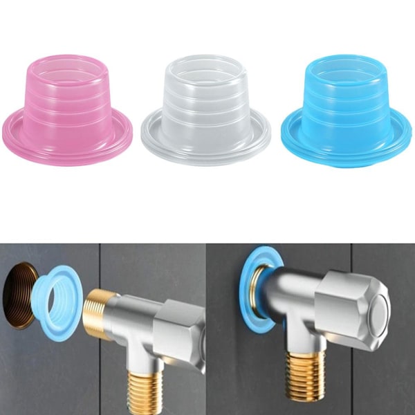Kran Läcksäker Tätningspackning Silikonpackning Tätningsbricka blue 10pcs