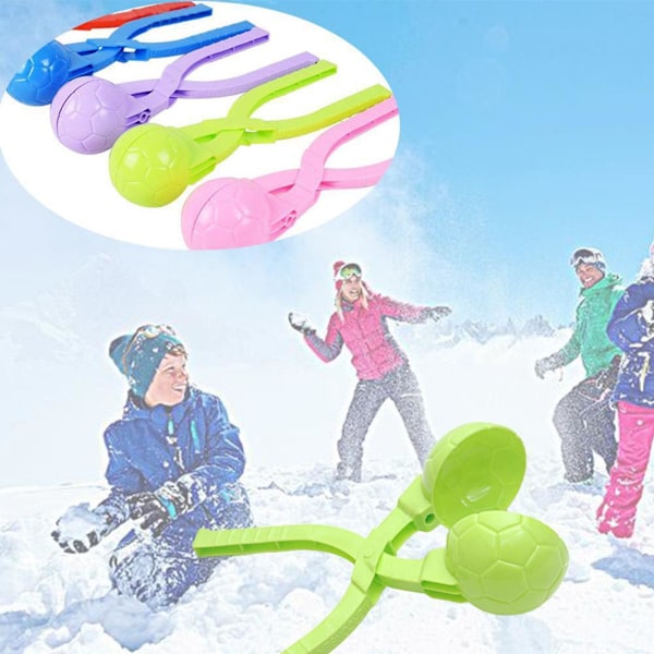 Vinter Snöboll Maker Aktivitet Snöbollskrig Boll Clip Keep Ha