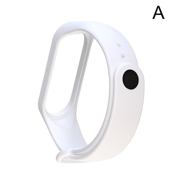 Ersättningsarmband för xiaomi Mi Band 3/4 Armbandsur Si white One-size