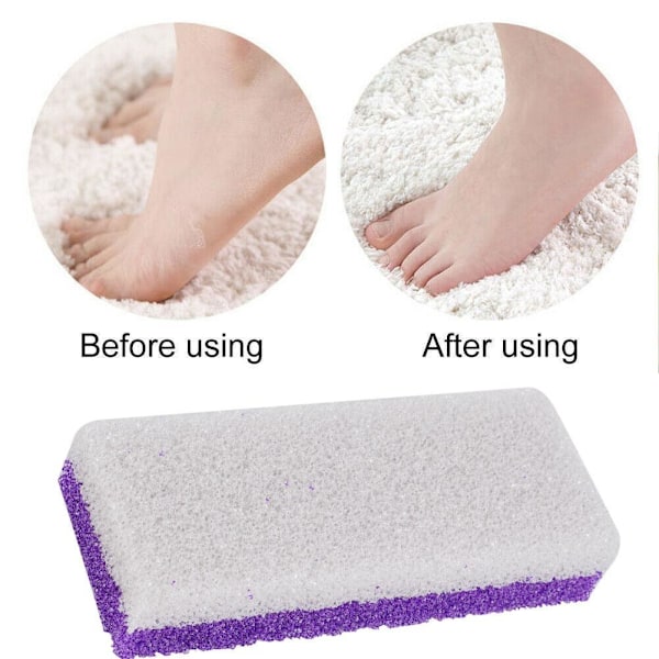 Fot Pimpsten Svamp Förhårdnader Exfoliera Sten Hård Hud Pedikyr Rem
