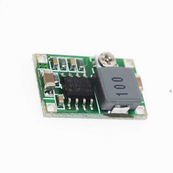 Super Mini DCDC-omvandlare Nedtrappningsmodul - Justerbar 1V, 5V, 12V