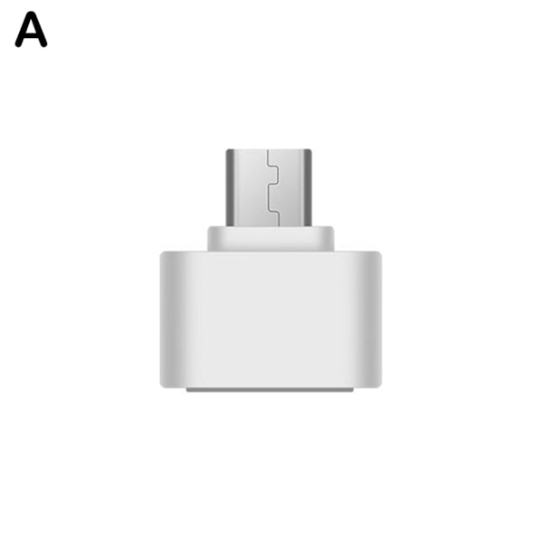 Typ C till USB-adapter 3.0 USB-C 3.1 hane OTG A honkontakt white One-size