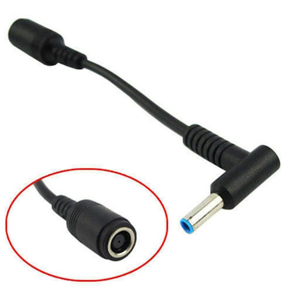 7,4 mm till 4,5 mm DC-strömladdare Konverter Adapter Kabel För HP D