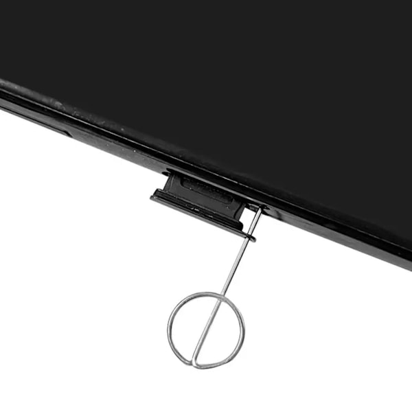 Silver Telefon Hård Kortutmatningsstift, SIM-kortplatsutmatningsstift Un