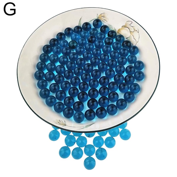 50 glaspärlor nostalgi leksaker V5N3 W7M7 E9Z1 H1P3 aquamarine 50pcs