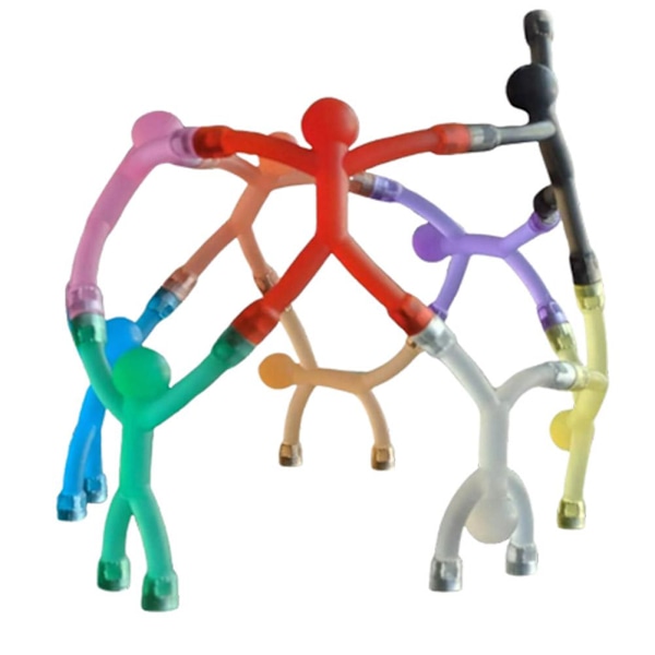 5/10 st Magnetiska Människor, Magnetiska Stickfigurer Leksak, Mag A 1set