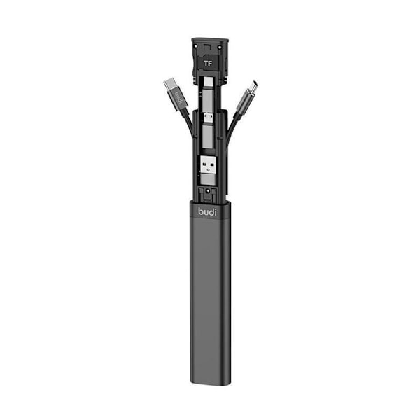 M8J516 Budi Multifunktionskabelpinne Multikabelstöd USB t