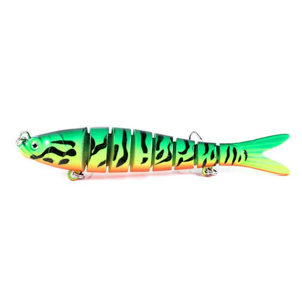 Multi Jointed Fiske Bete Swimbait Sjunkande Wobblers Hårt Bete C C 10cm/3.9in  11.4g