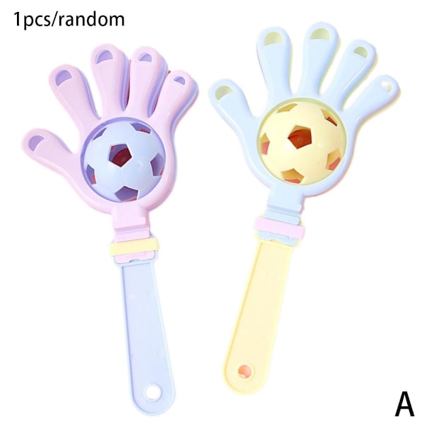 Lättviktig Barns Tidiga Utbildning Upplysning Förälder-barn Double ended rattle small