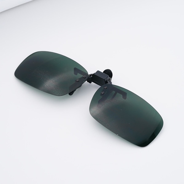 Solglasögon Clip On Flip Up Körglasögon Sol Herr Dam Holi gray One-size