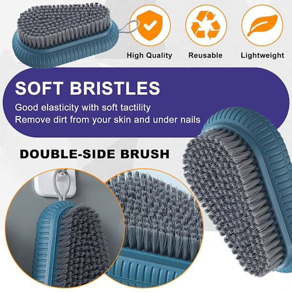 Kraftig Nagelborste Fingernagel Skrubbborste - Hand Nagel Br.Y6 a