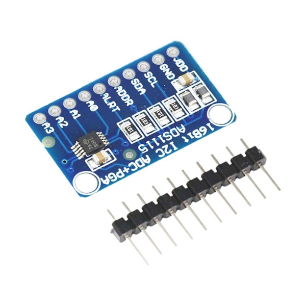 2st I2C ADS1115 ADS1015 Modul ADC 4 Kanal med Pro Gain Amp
