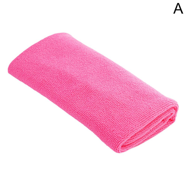NY Extra Stor Mikrofiber Lättvikt Strandhandduk Snabbtorkande Tra pink 35*75cm
