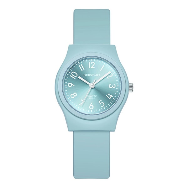 Studentklocka Digital Godisfärg Mode Casual Silikon Quartz Grey One size