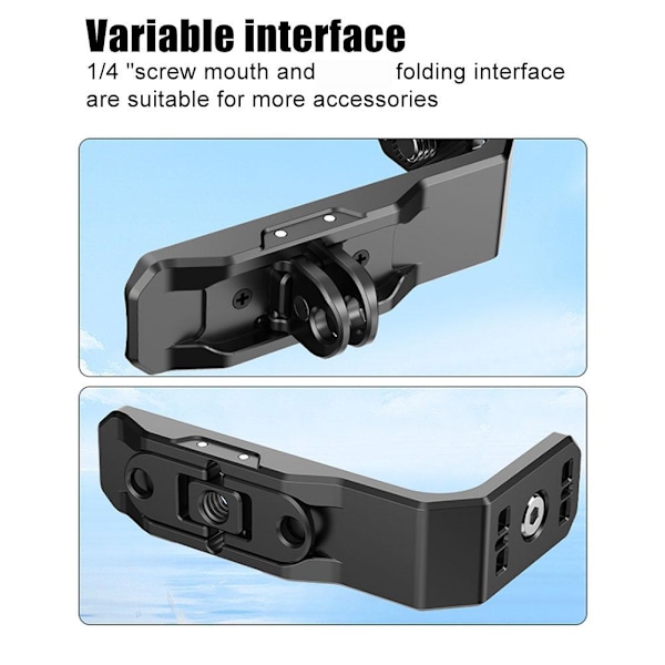 För Insta360 X4/X3 Metall Horisontellt Fotograferingsstativ E4C0 K9A7 A7K